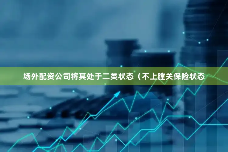 场外配资公司将其处于二类状态（不上膛关保险状态